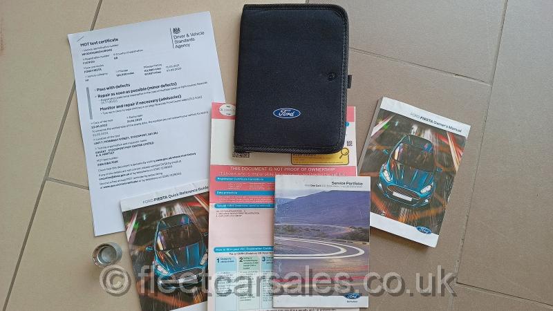 2017 fiesta service history